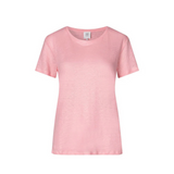 Peony O Neck Tee Rose