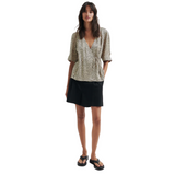 Peri Wrap Blouse Summer Sand