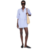 Plaza Shirt Blue & White Stripe
