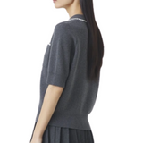 Polka Knit Grey