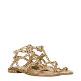 Precious Gold Sandals