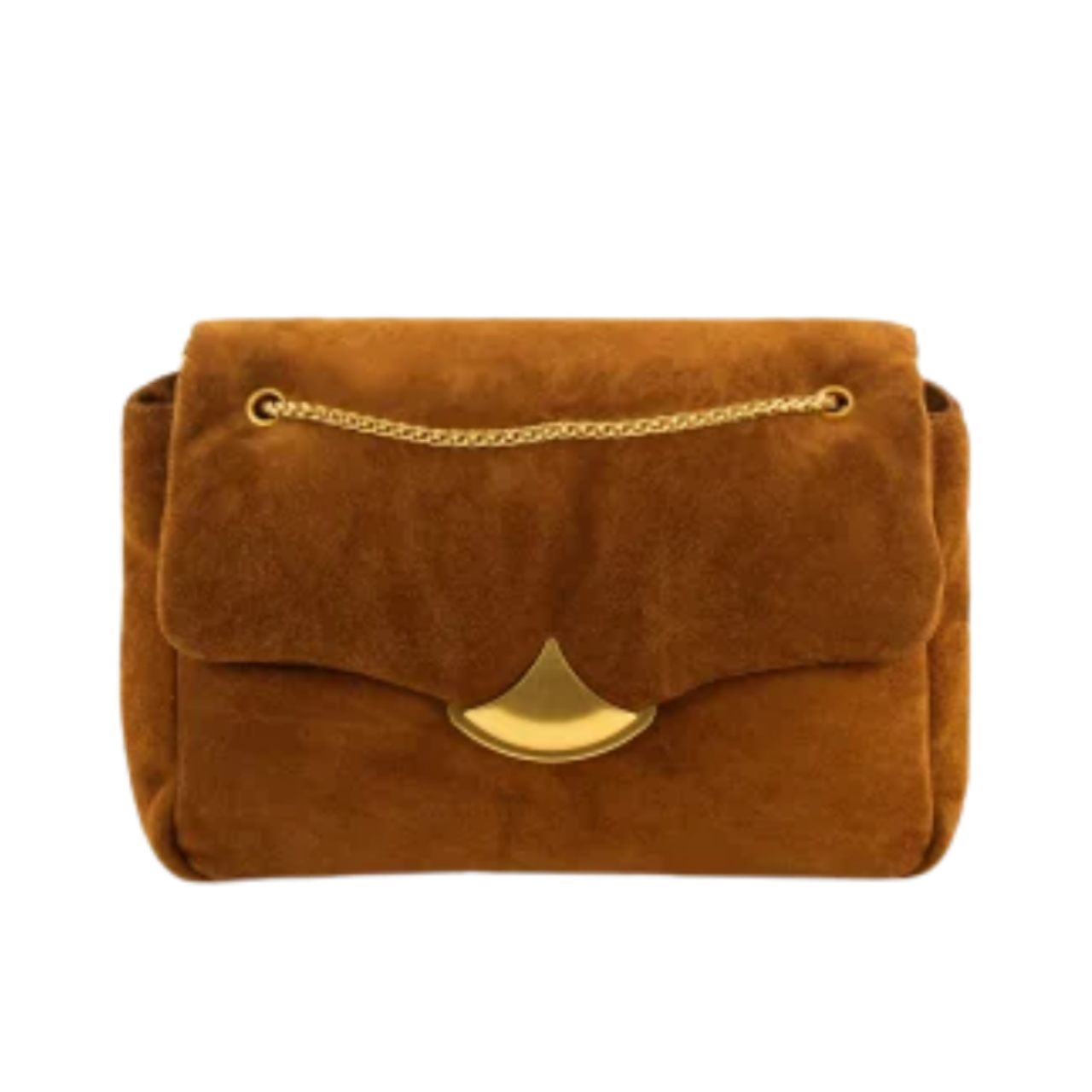 Puffy Grande Chain Bag Tobacco