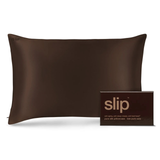 Queen Silk Pillowcase Chocolate