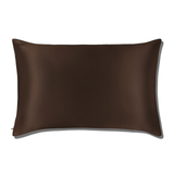 Queen Silk Pillowcase Chocolate