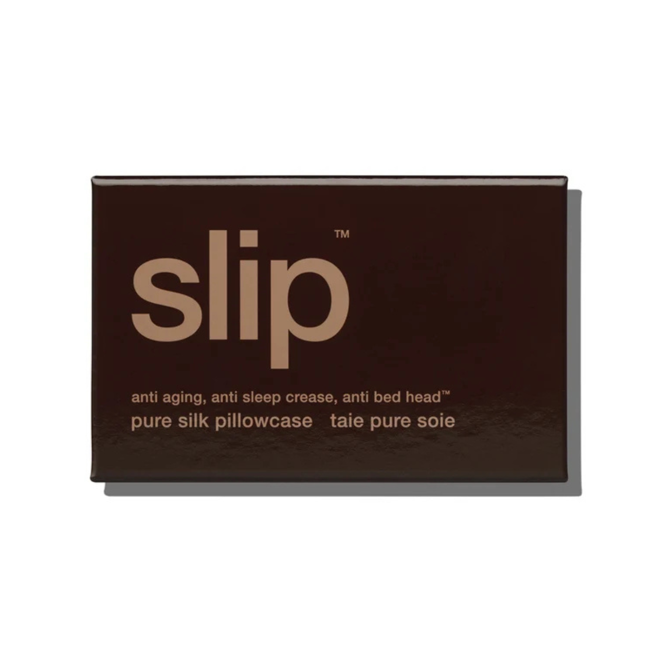 Queen Silk Pillowcase Chocolate