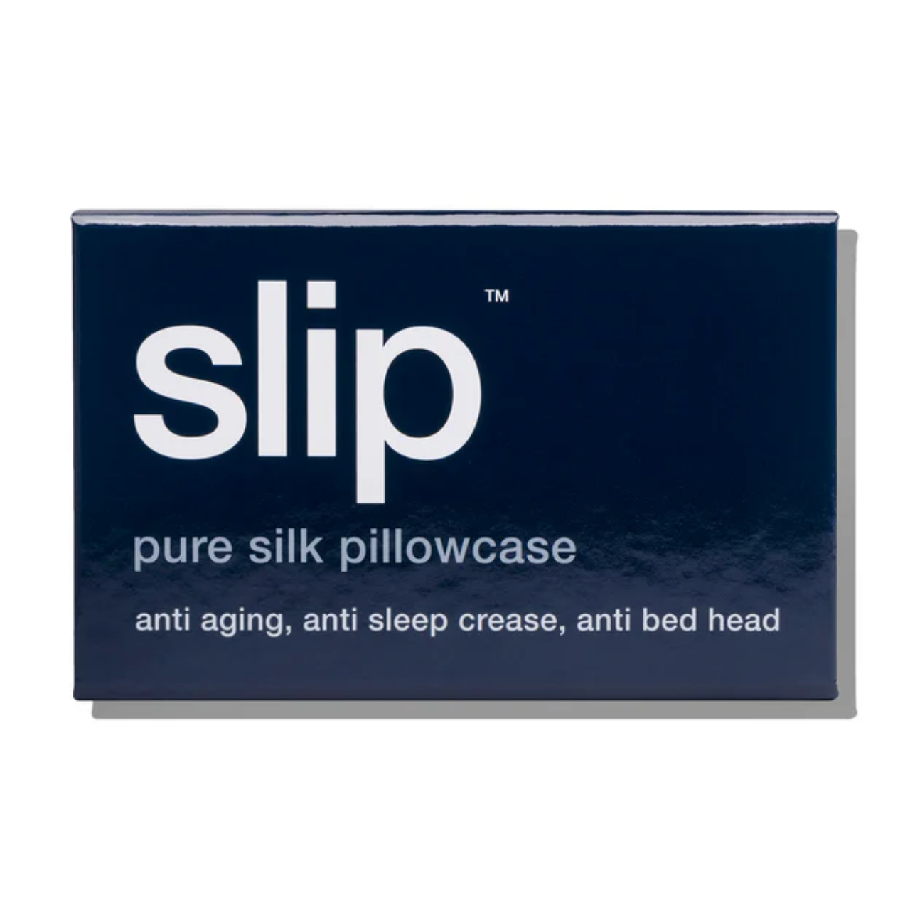 Queen Silk Pillowcase Navy