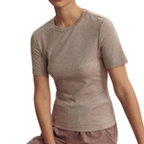 Regina Fitted Tee Taupe