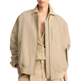 Relaxed Tech Bomber Fawn