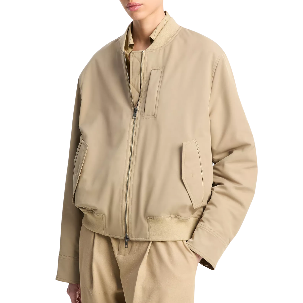 Relaxed Tech Bomber Fawn