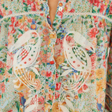 Rendeira Multicolour Cutwork Blouse