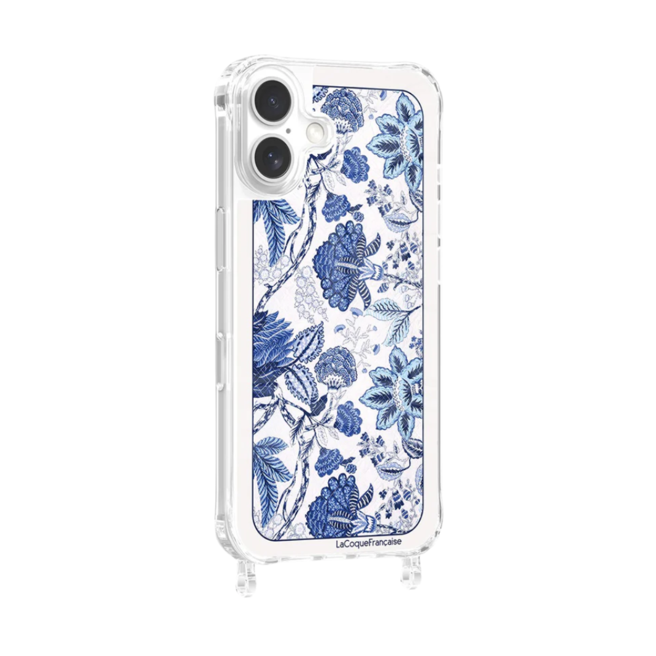 Rings Case Blue Flowers IP 16