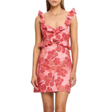 Riviera Ruffle Mini Dress