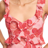 Riviera Ruffle Mini Dress