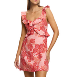Riviera Ruffle Mini Dress