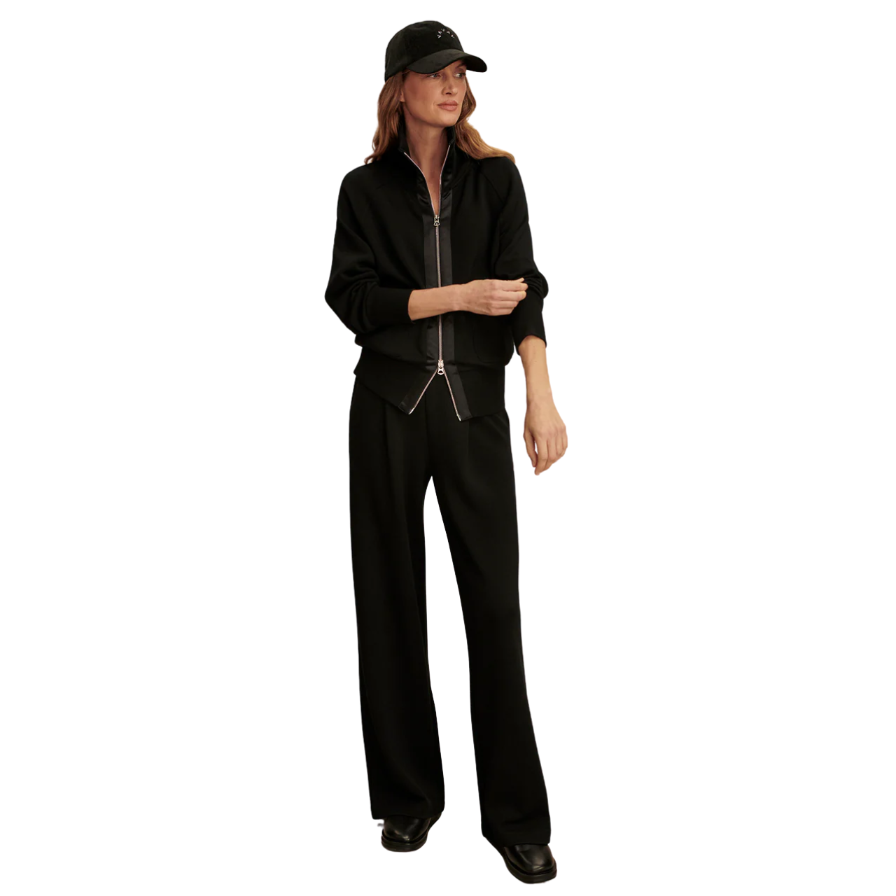 Roxbury Zip Through Black