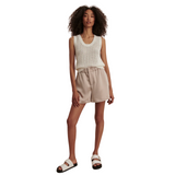 Sarka High Rise Short Silver Cloud