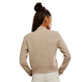 School Girl Cardigan Feather grey