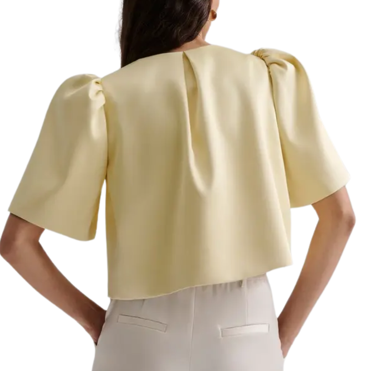 Serena Blouse Lemon