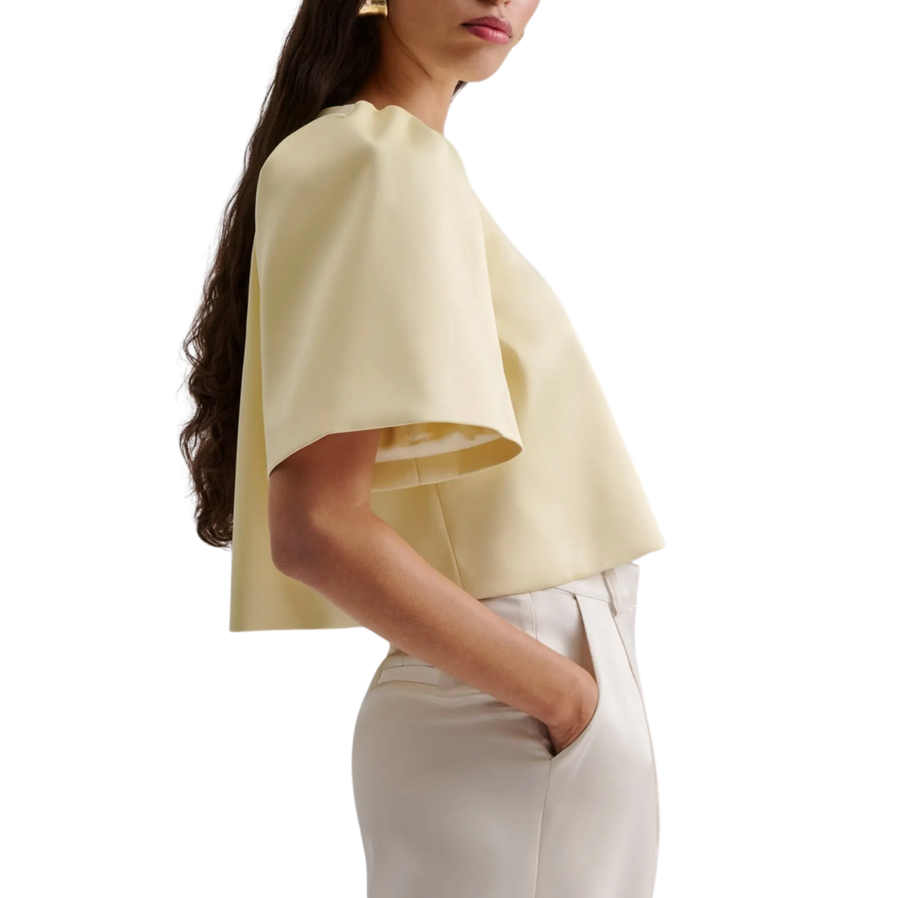 Serena Blouse Lemon