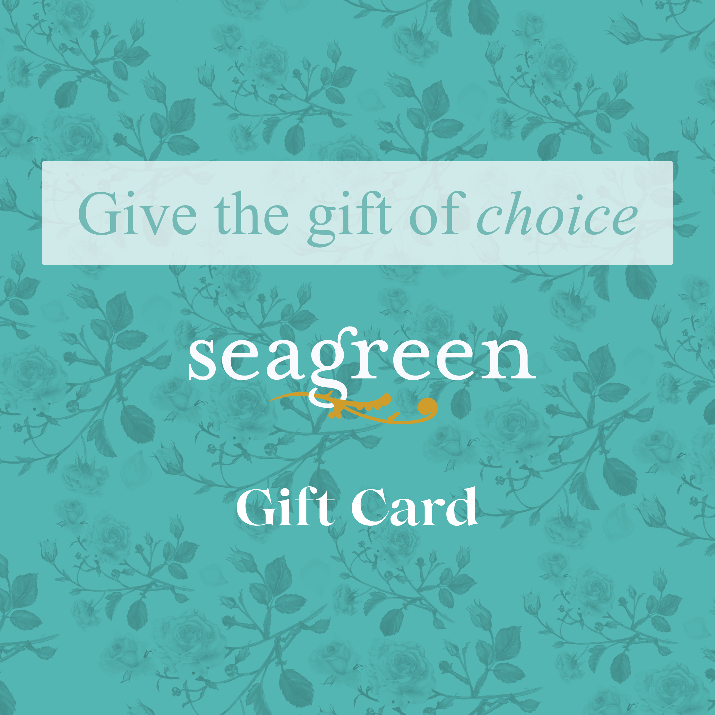 Seagreen Gift Card