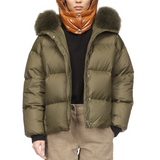 Short Puffa Hunter Green