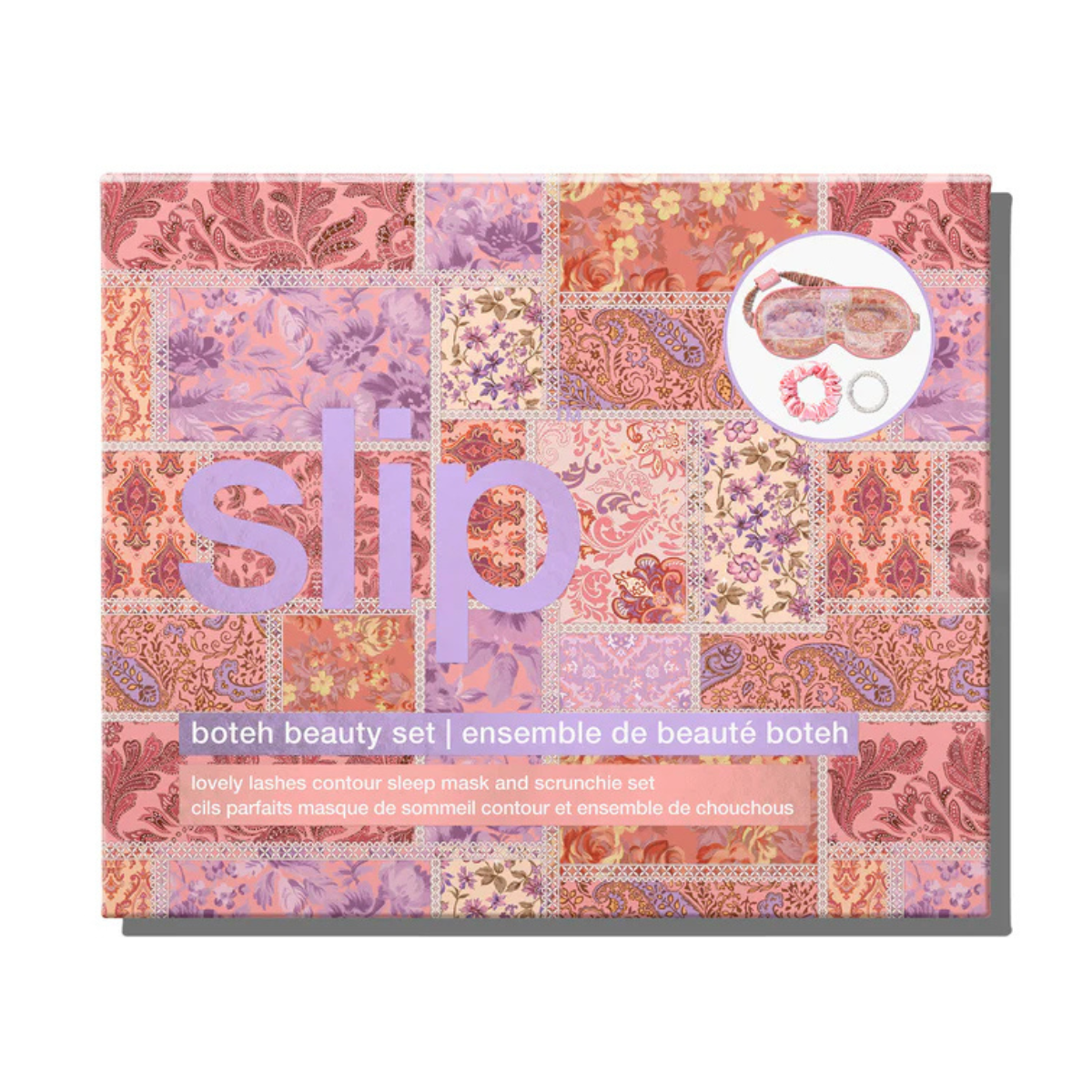 Silk Beauty Sleep Over Set Boteh