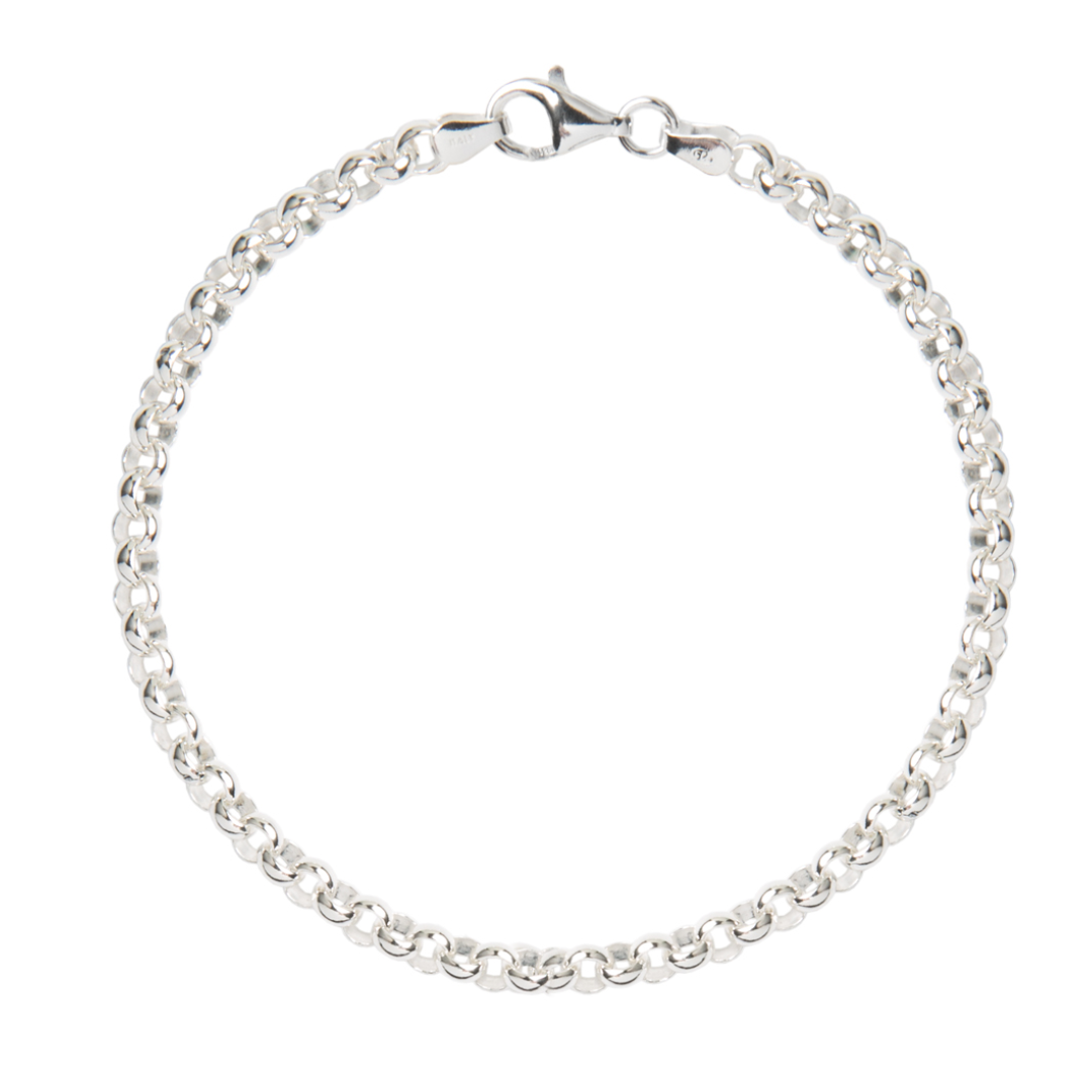 Silver Belcher Bracelet