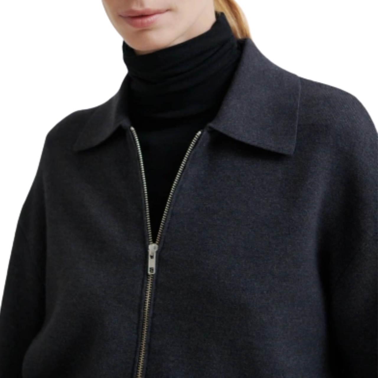 Siv Knit Cardigan Grey