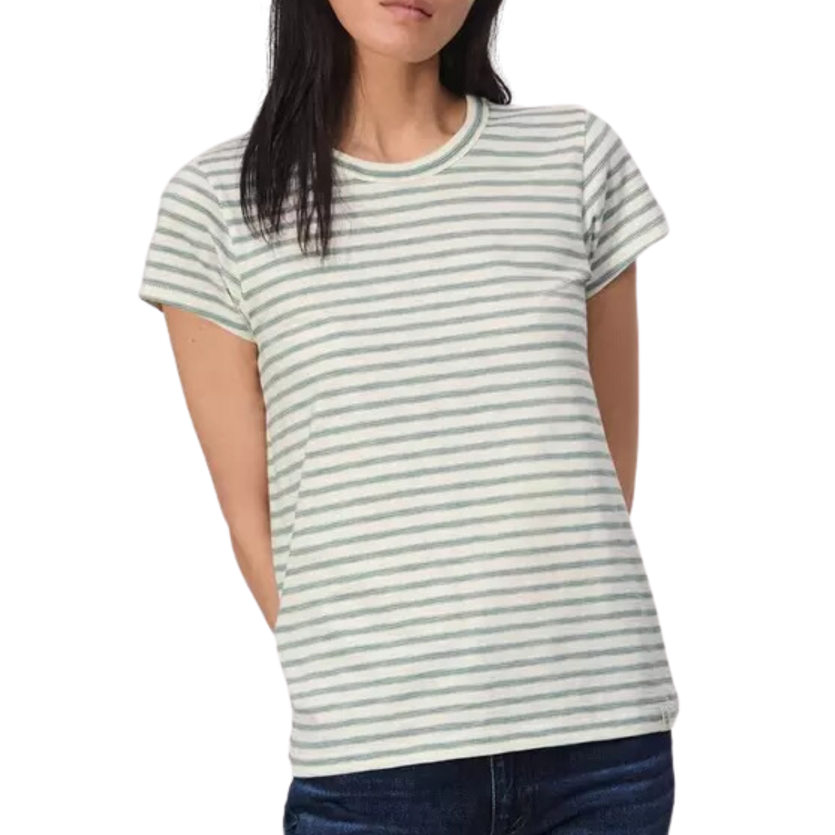 Slub Stripe Multi Tee