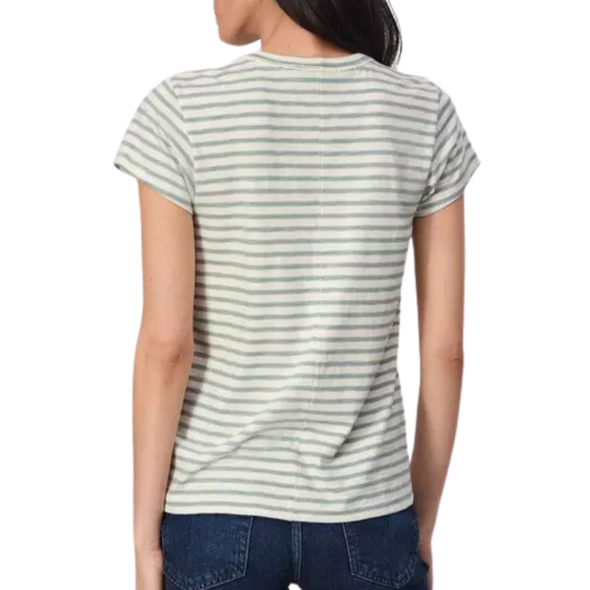 Slub Stripe Multi Tee