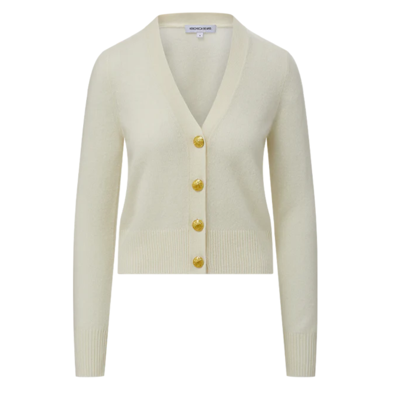 Solene Cashmere Cardigan Ivory