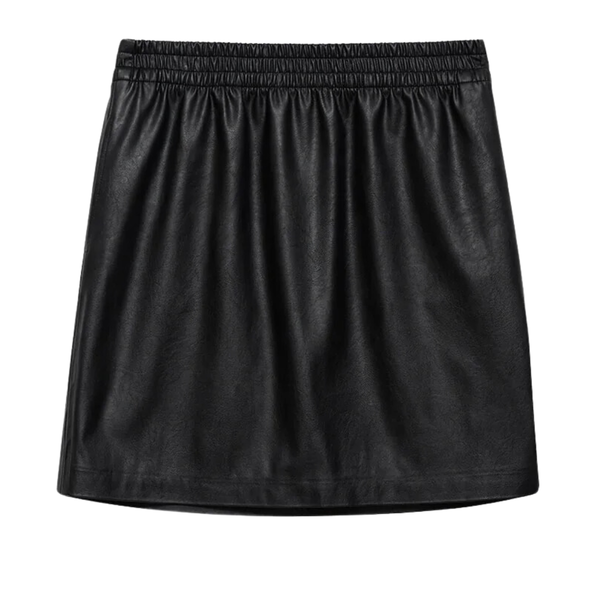 Soto Skirt Black Leather