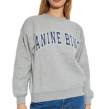 Spencer Sweatshirt Heather Grey Navy