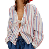 Striped Valley Shirt Ivory