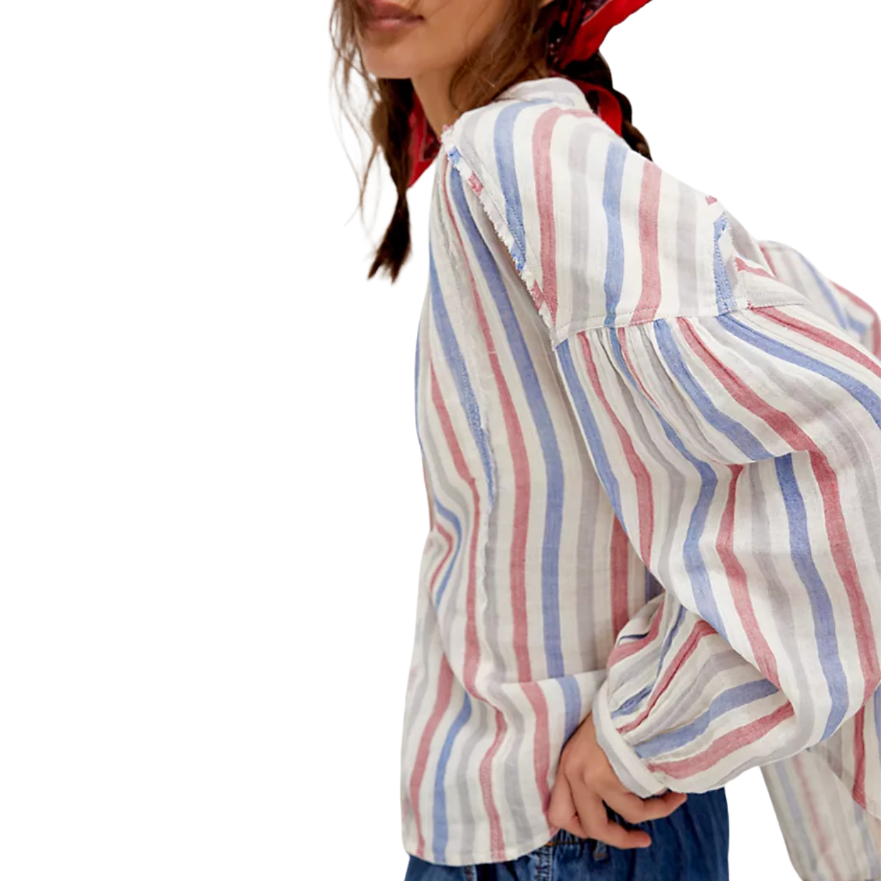 Striped Valley Shirt Ivory