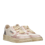 Super Vintage Low Metallic Pink Trainers