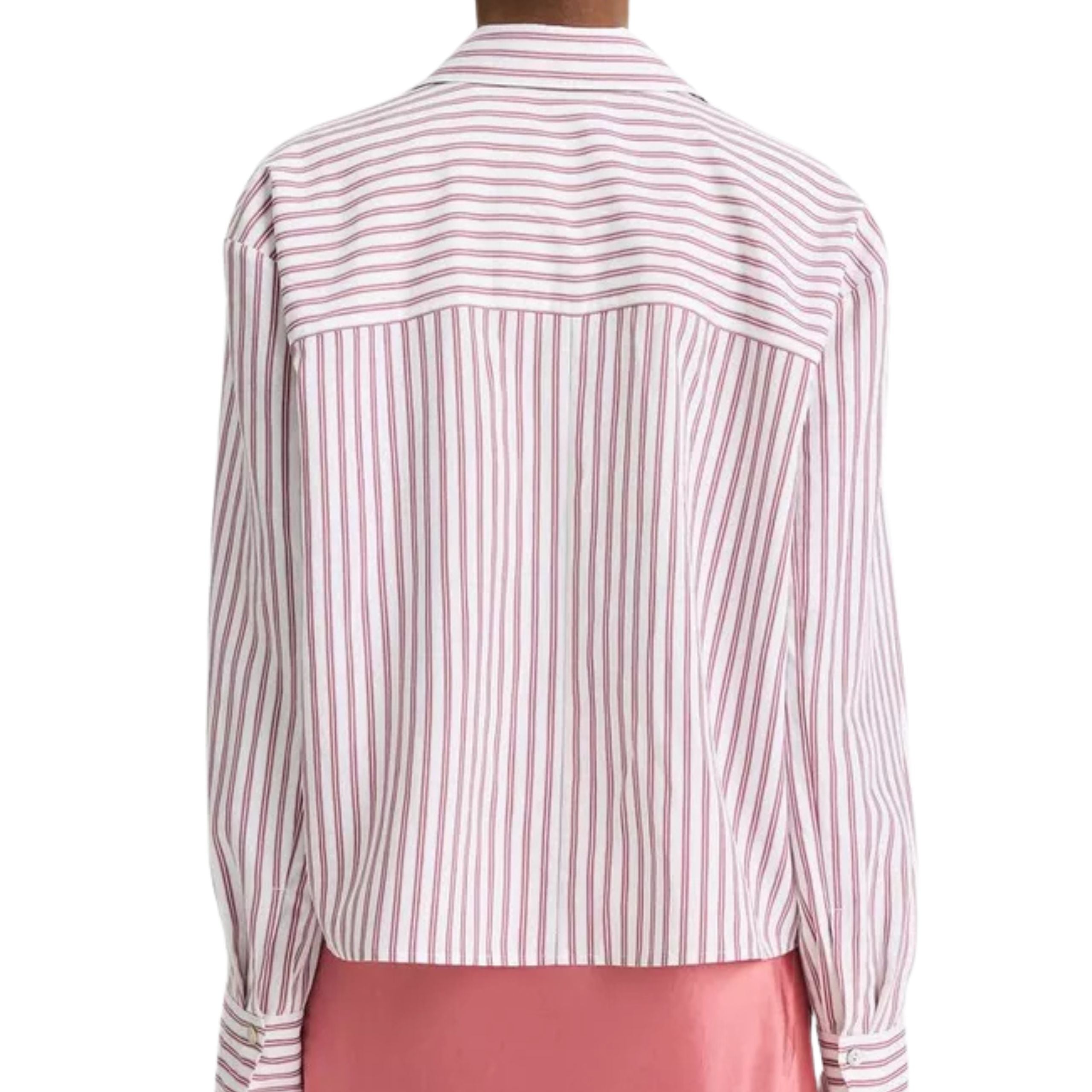 Till Stripe Shirt Peony Wood