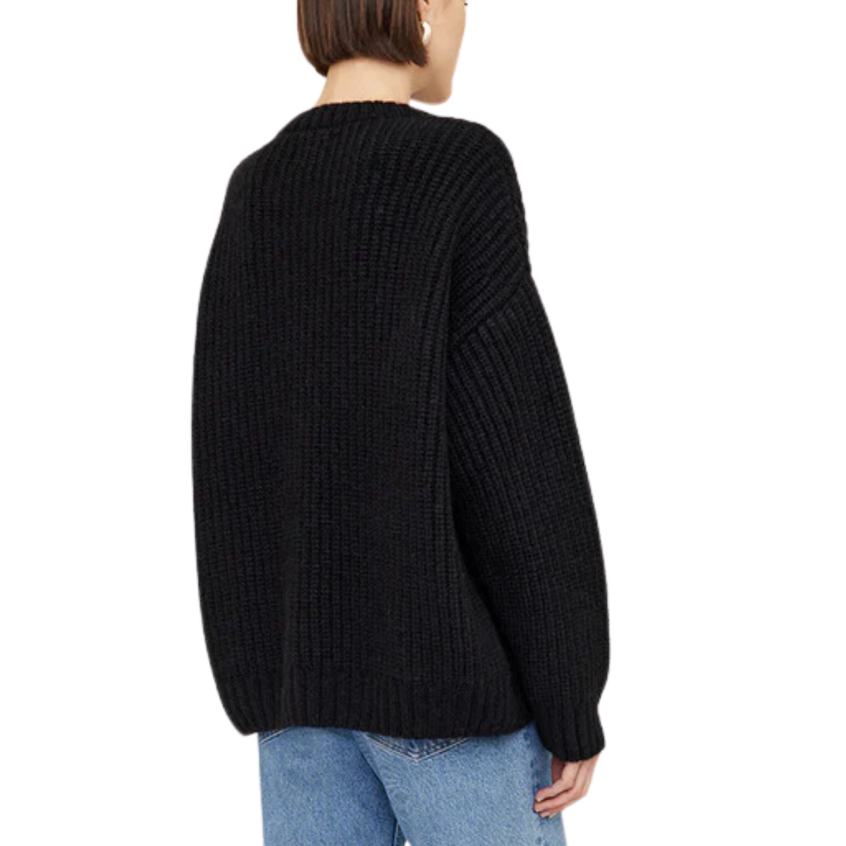 Sydney Crew Knit Black