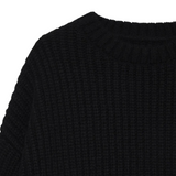 Sydney Crew Knit Black