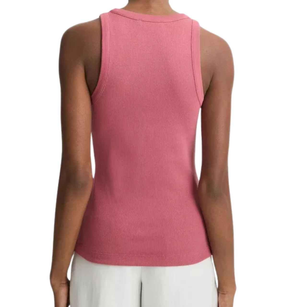 Scoop Neck Tank Peony Wood