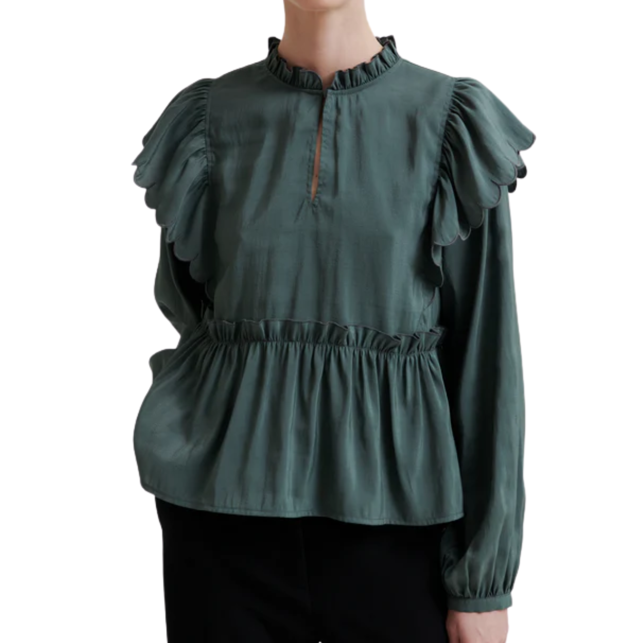 Terra Frill Blouse Urban Chic