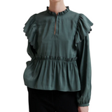 Terra Frill Blouse Urban Chic