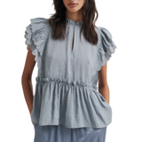 Terra Frill Top Tradewinds