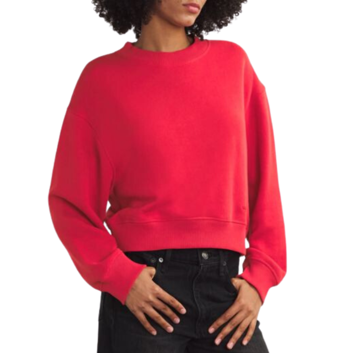 Terry Sweatshirt Red