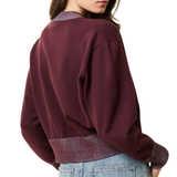 The Cora Sweater Raisin Brown