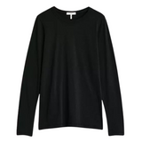 The Slub Long Sleeve Black