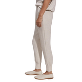 The Slim Cuff Pant 27.5 Ivory Marl