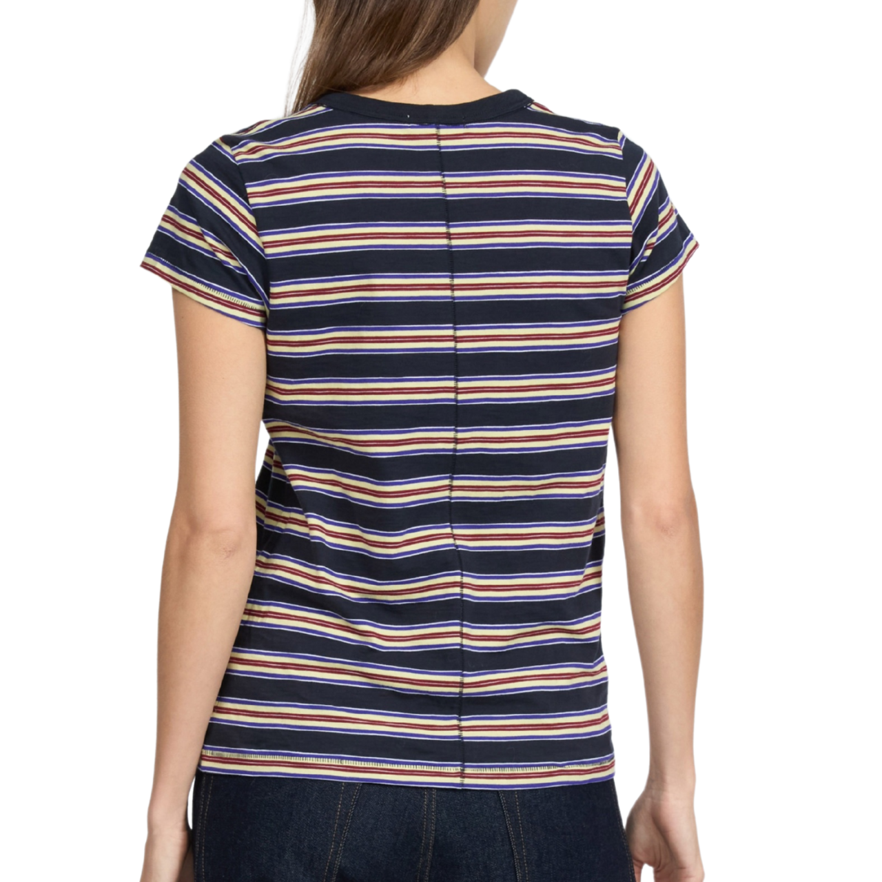 The Slub Stripe Tee SLGL