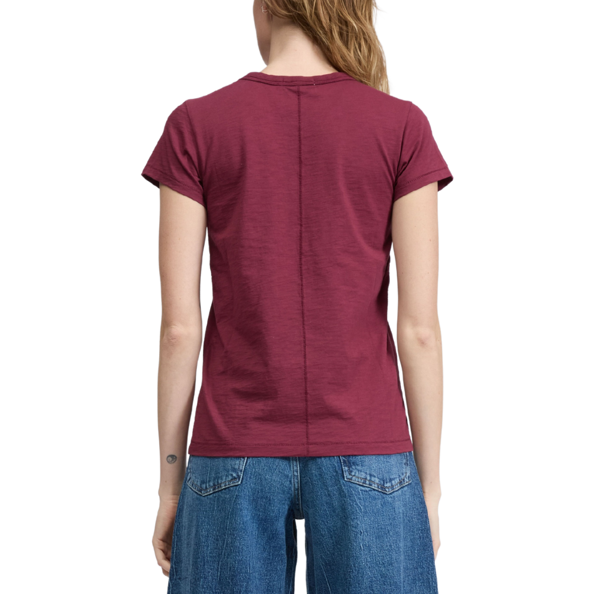 The Slub Tee Burgundy