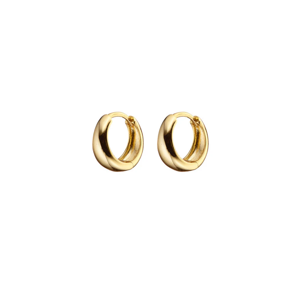 Gold Chunky Huggie